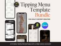 Thumbnail for Onlyfans Tipping Menu Bundle