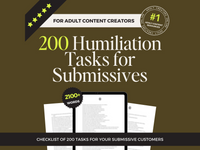 Thumbnail for 200 Humiliation Tasks for Submissive Men