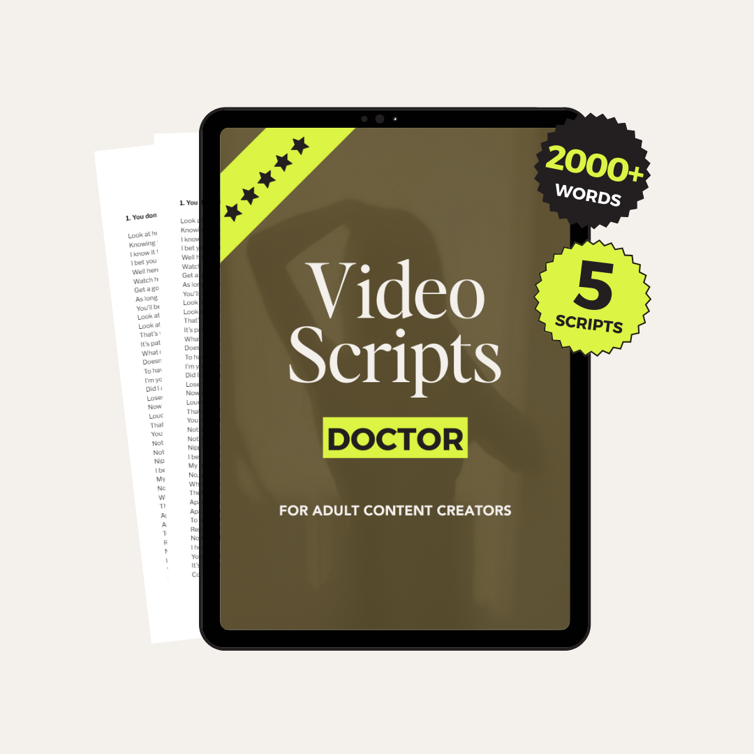 Doctor JOI Video Scripts
