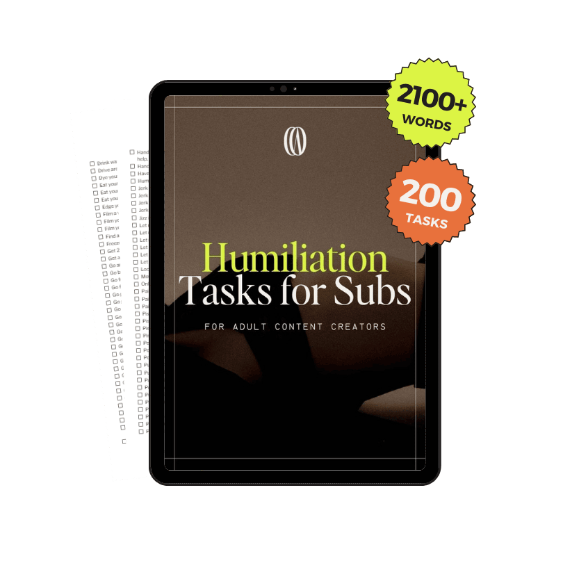 200 Humiliation Tasks for Submissive Men