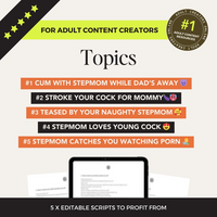 Thumbnail for Stepmom JOI Video Scripts