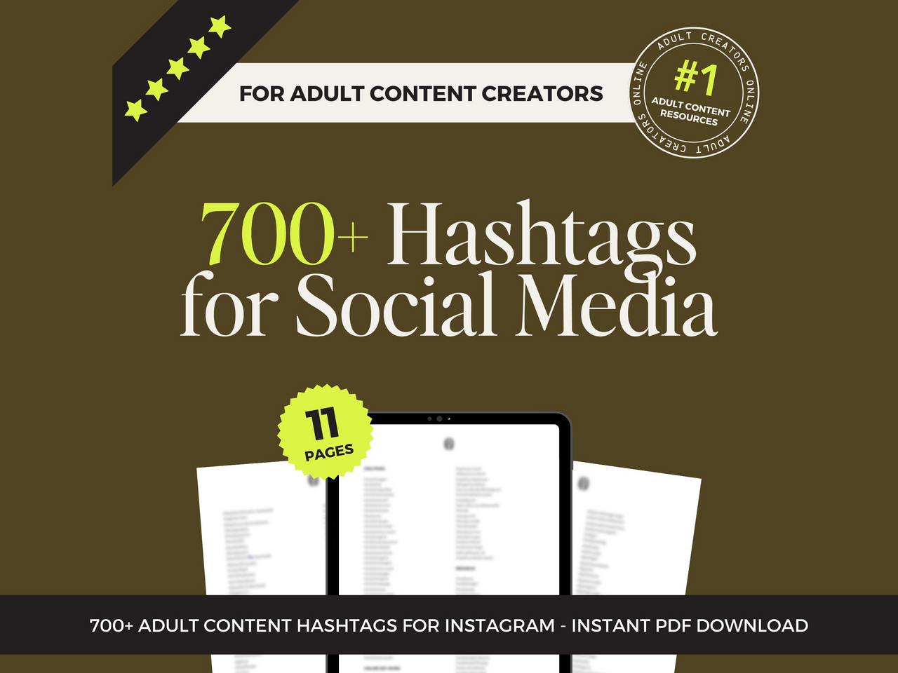 700 Instagram Hashtags for OnlyFans