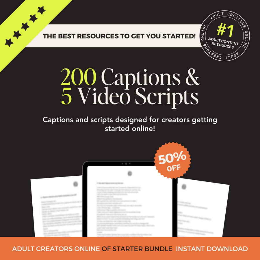 OnlyFans Starter Bundle