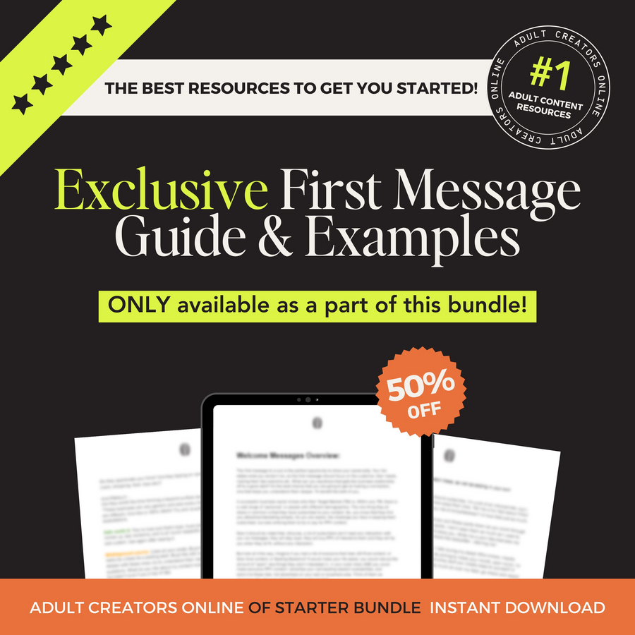 OnlyFans Starter Bundle