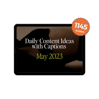 Thumbnail for May 2023 Onlyfans Content Ideas